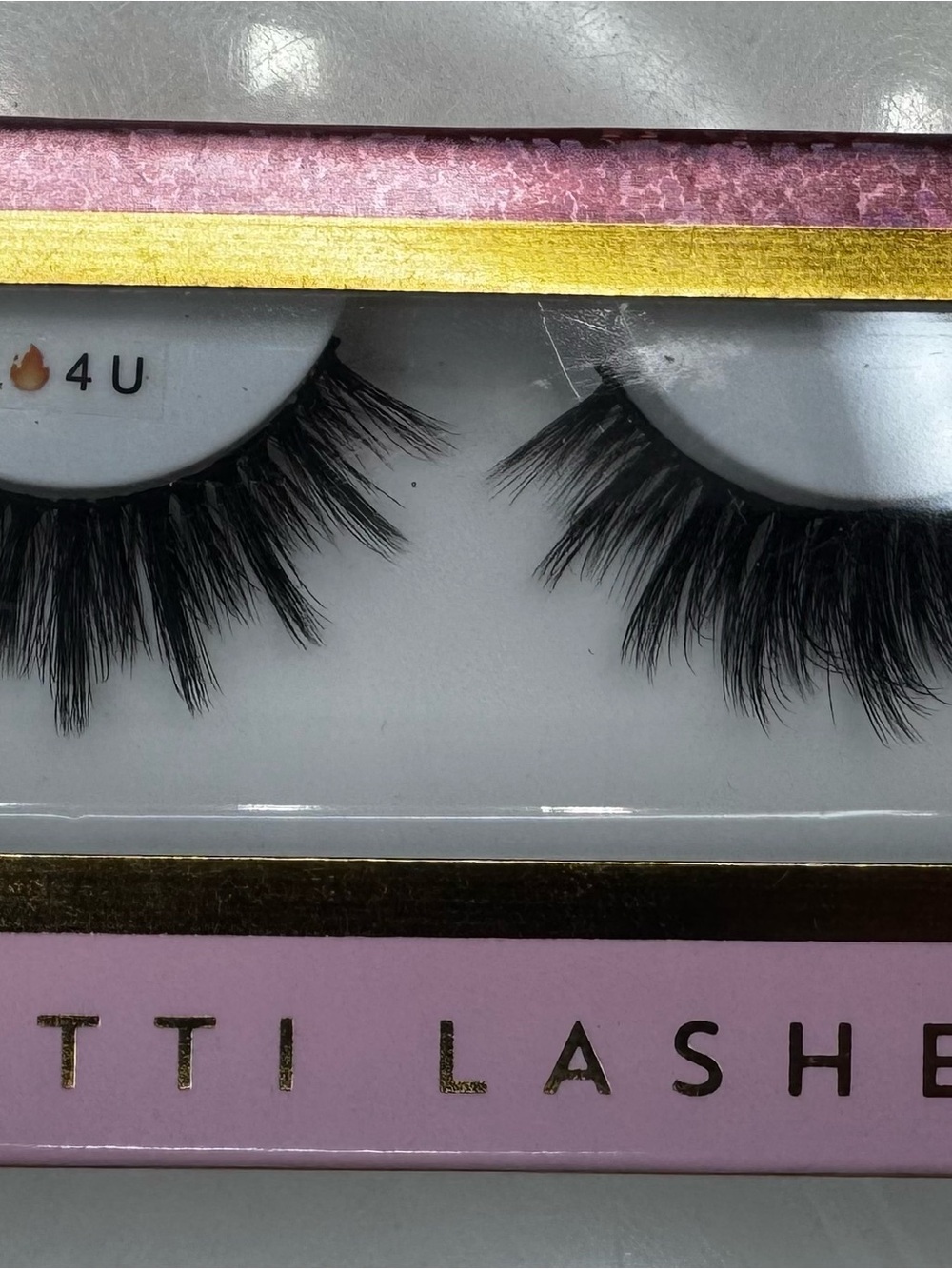 2🔥4U Black Dramatic False Eyelashes